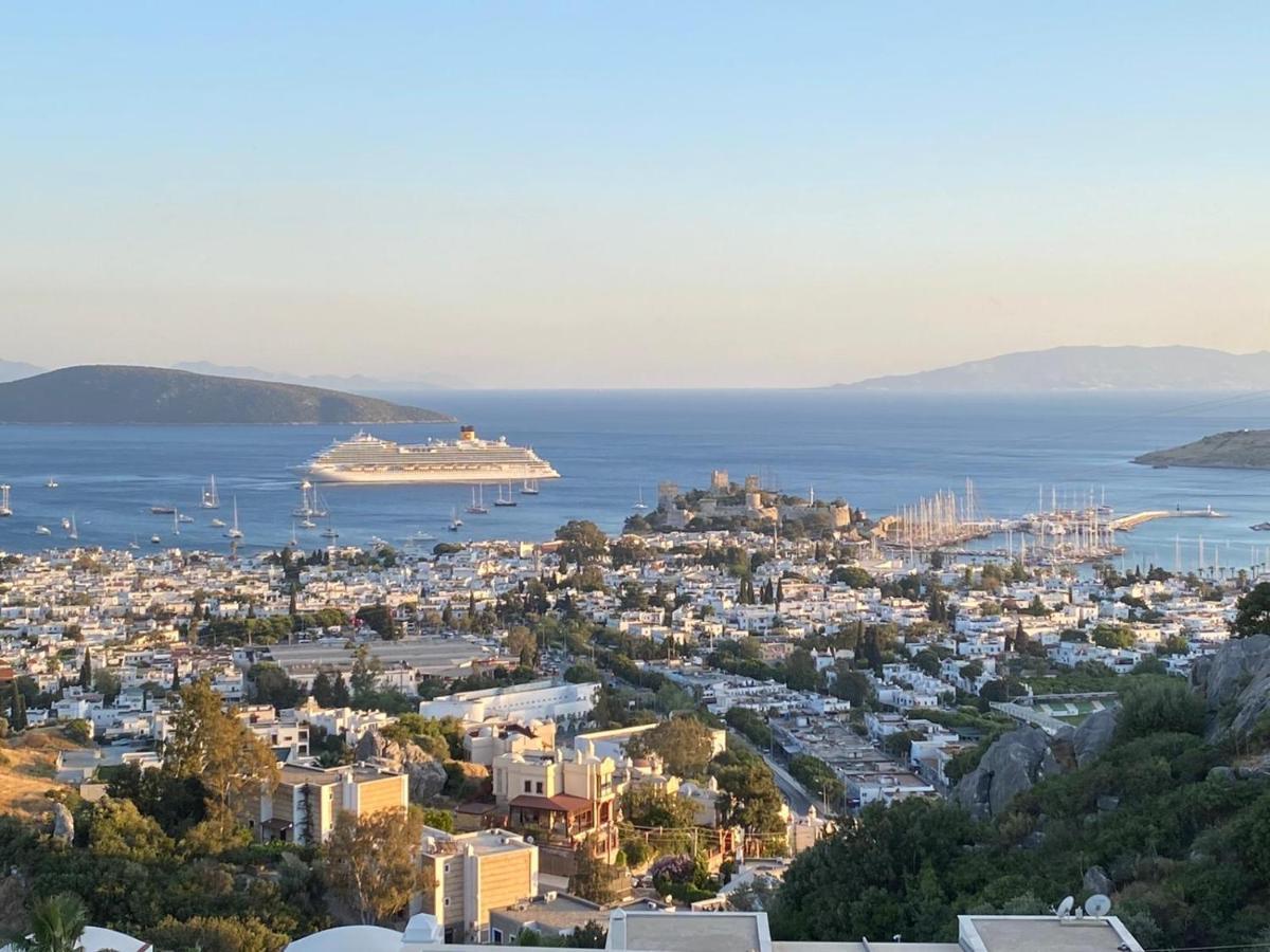 Bodrum Burcu Residence, Magnificent Sea View, Cozy, Free Otopark, Free Wifi Exterior foto
