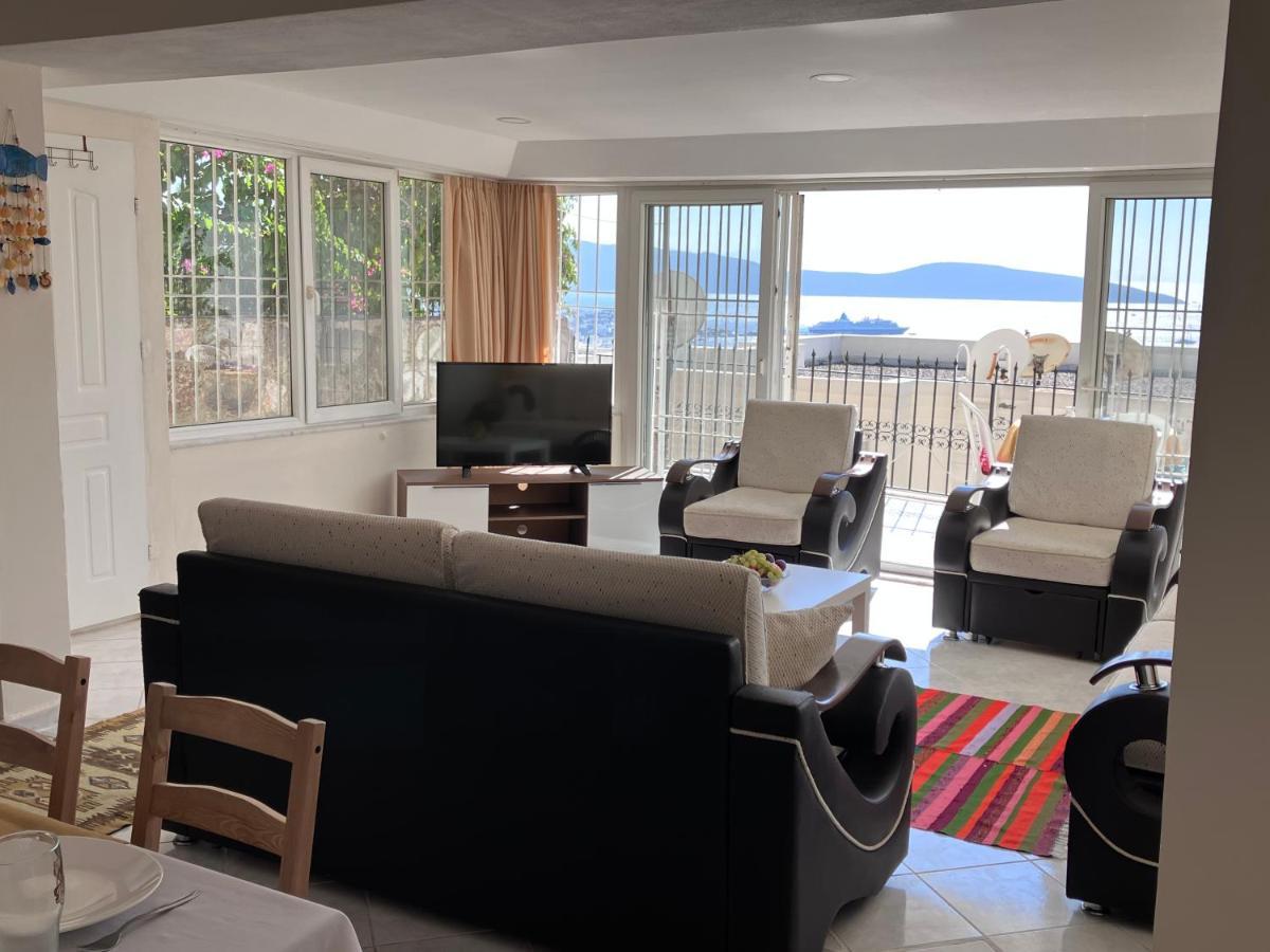 Bodrum Burcu Residence, Magnificent Sea View, Cozy, Free Otopark, Free Wifi Exterior foto